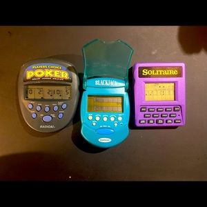 Handheld Electronic card games
